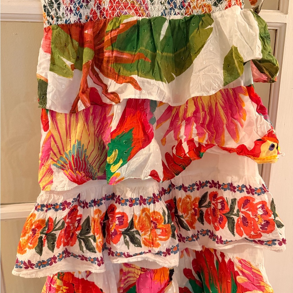 Colorful Floral Farm Rio Dress - Picture 2 of 4